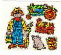 Farmer Stickers by Hambly Studios