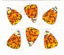 Candy Corn Stickers by Hambly Studios