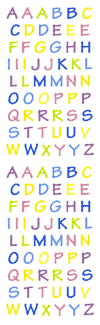 Alphabitsy Stickers by Mrs. Grossman's