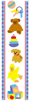 Baby Toys Stickers by Mrs. Grossman's