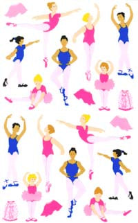Ballet Stickers by Mrs. Grossman's