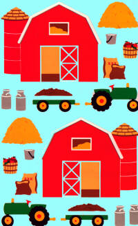 Barn Stickers by Mrs. Grossman's