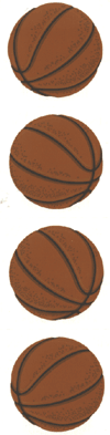 Basketball II Stickers by Mrs. Grossman's