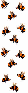 Bees Stickers by Mrs. Grossman's