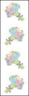 Bouquet (Refl) Stickers by Mrs. Grossman's