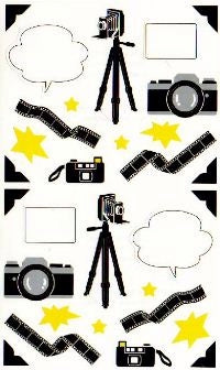 Box Camera Stickers by Mrs. Grossman's