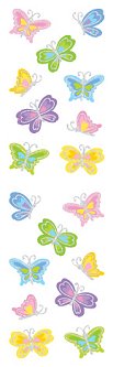 Butterflies Petite (Refl) Stickers by Mrs. Grossman's