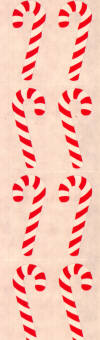 Candy Canes Stickers by Mrs. Grossman's