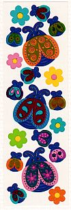 Ladybugs Stickers by Sandylion Sticker Designs