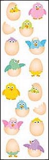 Chubby Peepers Stickers by Mrs. Grossman's