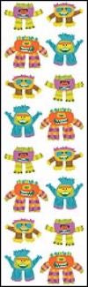 Chubby Monsters Stickers by Mrs. Grossman's