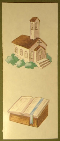 Church and Bible Stickers by Creative Memories