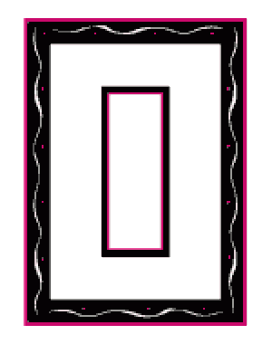 Concerto Large Frame Stickers by Mrs. Grossman's