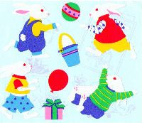 Cottontails Stickers by Mrs. Grossman's