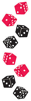 Dice Stickers by Mrs. Grossman's