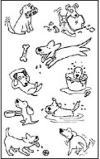 Dogs Stickers by Mrs. Grossman's