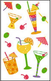 Drinks Stickers by Mrs. Grossman's