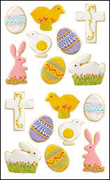 Easter Cookies Stickers by Mrs. Grossman's