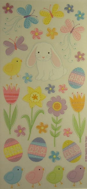 Easter Icons Stickers by Sandylion Sticker Designs