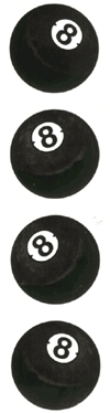 Eight Ball Stickers by Mrs. Grossman's