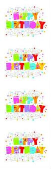 Expression Happy Birthday Stickers by Mrs. Grossman's