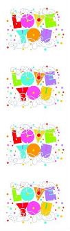 Expression Love You Stickers by Mrs. Grossman's
