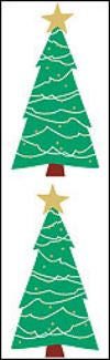 Festive Tree Stickers by Mrs. Grossman's