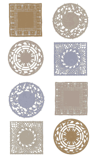 Filigree Medallions Stickers by Mrs. Grossman's