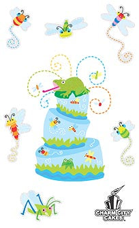 Froggy with Friends Stickers by Mrs. Grossman's