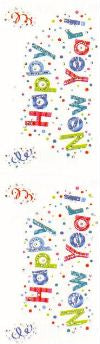 Fun Happy New Year Stickers by Mrs. Grossman's