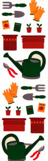 Garden Tools Stickers by Mrs. Grossman's