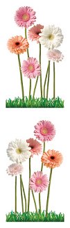 Gerber Stems Stickers by Mrs. Grossman's