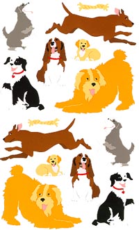 Dogs Stickers by Mrs. Grossman's