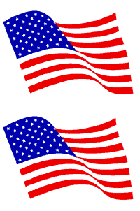 Flag Stickers by Mrs. Grossman's