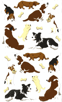 Good Dogs Stickers by Mrs. Grossman's