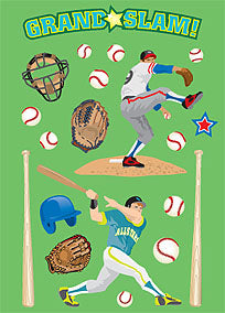 Grand Slam Stickers by Mrs. Grossman's