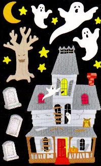 Haunted House Stickers by Mrs. Grossman's