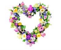 Heart Wreath Stickers by Mrs. Grossman's