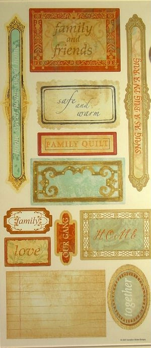 Home Stickers by Sandylion Sticker Designs