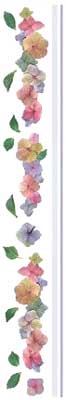 Hydrangea Garland Stickers by Mrs. Grossman's