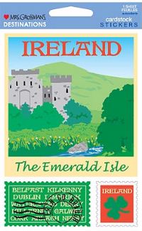 Ireland Stickers by Mrs. Grossman's – Gentle Creations