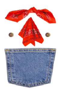 Jean Pocket Stickers by Mrs. Grossman's