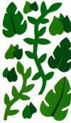 Jungle Leaves Stickers by Mrs. Grossman's