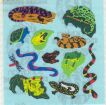 Lizards Frogs Snakes Stickers by Sandylion Sticker Designs