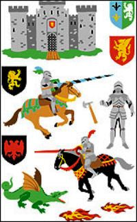 Knights Stickers by Mrs. Grossman's