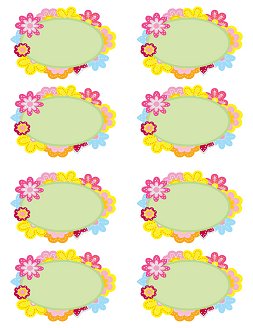 Fun Flowers Stickers by Mrs. Grossman's