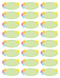 Fun Flowers Small Stickers by Mrs. Grossman's