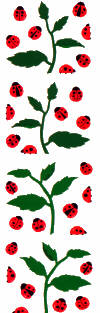 Lady Bugs Stickers by Mrs. Grossman's