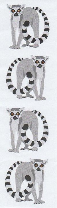 Lemur Stickers by Mrs. Grossman's