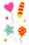 Magical Balloons (Refl) Stickers by Mrs. Grossman's